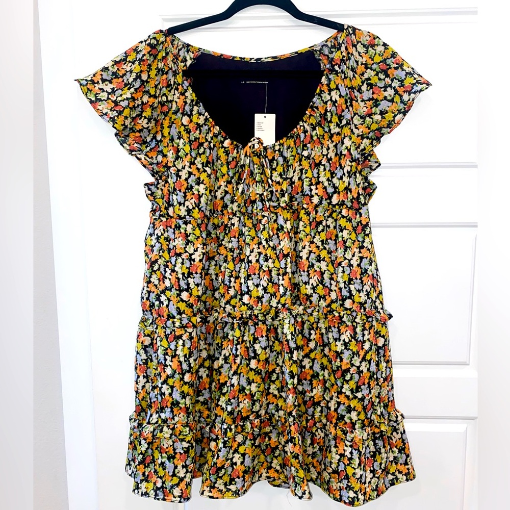 Urban Outfitters Short Floral Summer Dress, Brand New with Tags (Size Large)